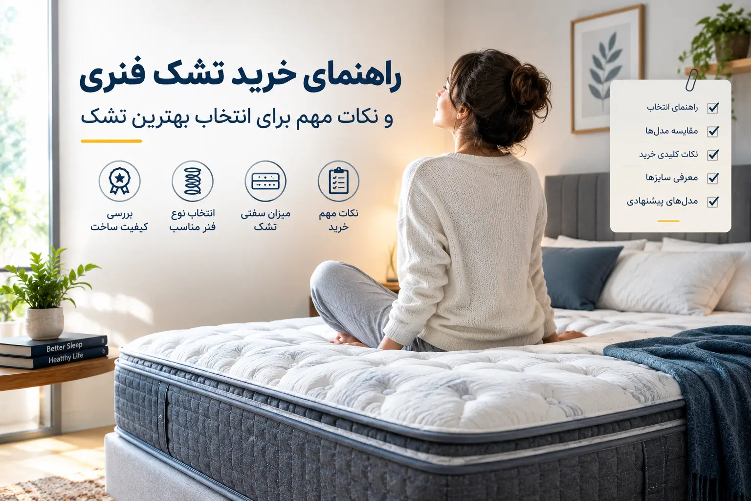 راهنمای خرید تشک فنری